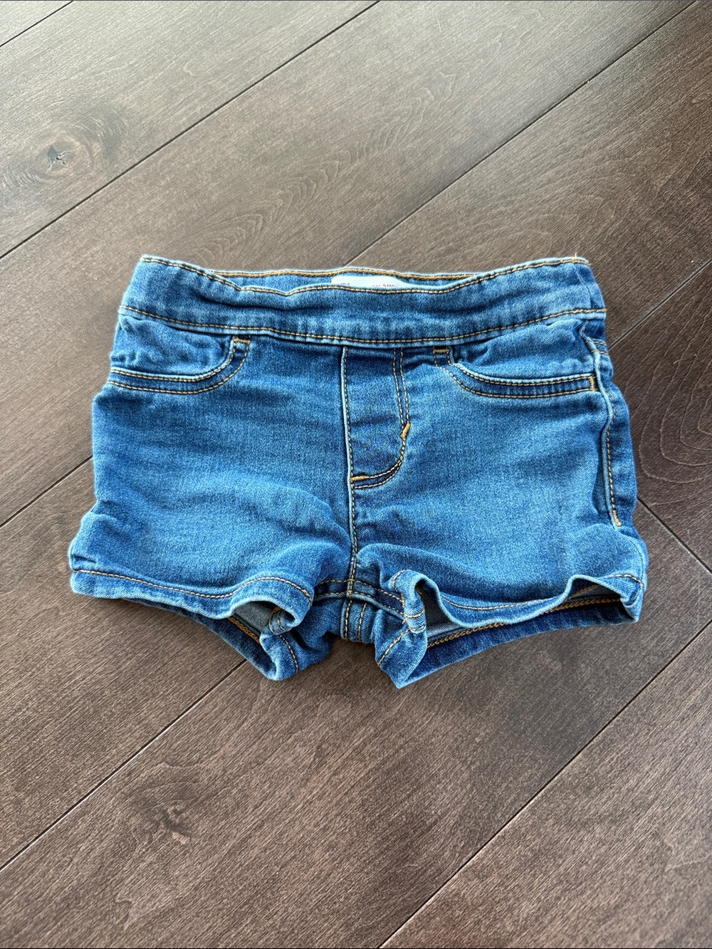 Levi’s Pull On Shorty Short Blue Denim Size 3T